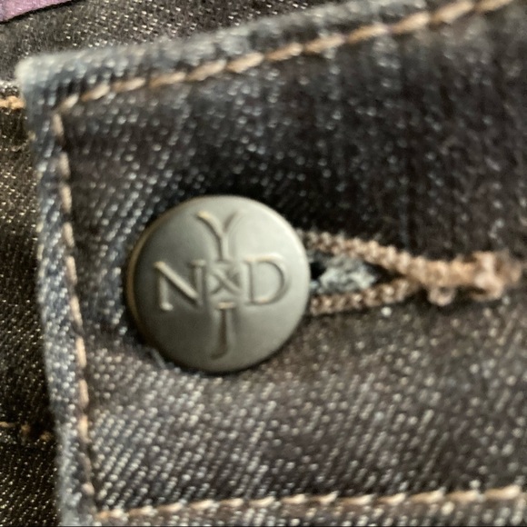 NYDJ Sz 4 NOT YOUR DAUGHTERS JEANS Ankle Dark Wash Jeans NWT - Picture 3 of 9